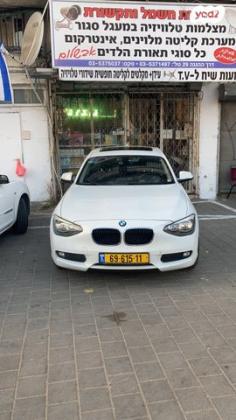 ב.מ.וו סדרה 1 116I Luxury אוט' 5 דל' 1.6 (136 כ''ס) בנזין 2014 למכירה בתל אביב יפו