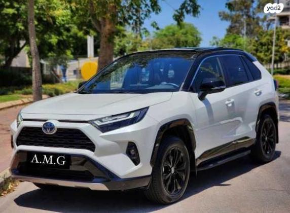 טויוטה RAV4 הייבריד E-motion Sky הייבריד אוט' 2.5 (178 כ''ס) בנזין 2022 למכירה בנתניה