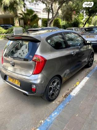 קיה פיקנטו Sport אוט' 3 דל' 1.2 (85 כ''ס) בנזין 2014 למכירה בתל אביב יפו