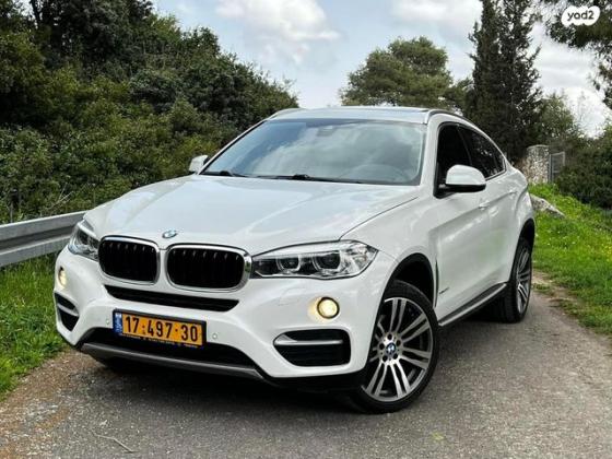 ב.מ.וו X6 4X4 XDRIVE30D Sport אוט' דיזל 3.0 (258 כ''ס) דיזל 2016 למכירה בנצרת