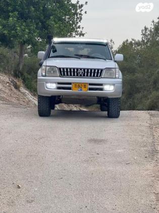 טויוטה לנד קרוזר פרדו ארוך 4X4 STD אוט' דיזל 8 מק' 3.0 (163 כ''ס) דיזל 2001 למכירה במעלה עירון