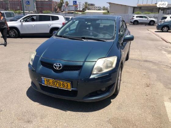 טויוטה אוריס Luxury רובוטית 1.6 (124 כ"ס) בנזין 2008 למכירה בפתח תקווה