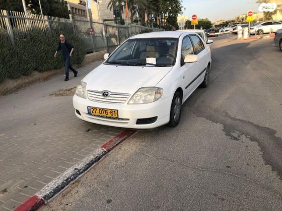 טויוטה קורולה Sun אוט' 1.6 (110 כ''ס) בנזין 2007 למכירה בבאר שבע