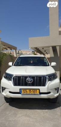 טויוטה לנד קרוזר ארוך 4X4 Luxury אוט' דיזל 7 מק' 2.8 (177 כ"ס) דיזל 2018 למכירה בירושלים