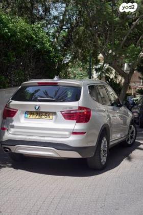 ב.מ.וו X3 4X4 XDRIVE20I X-Line אוט' 2.0 (184 כ''ס) בנזין 2015 למכירה בבני ברק