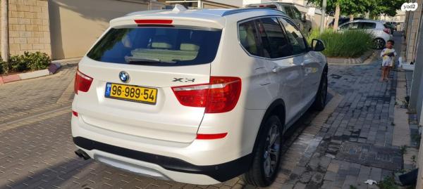 ב.מ.וו X3 4X4 XDRIVE28I X-Line אוט' 2.0 (245 כ''ס) בנזין 2016 למכירה בראש העין