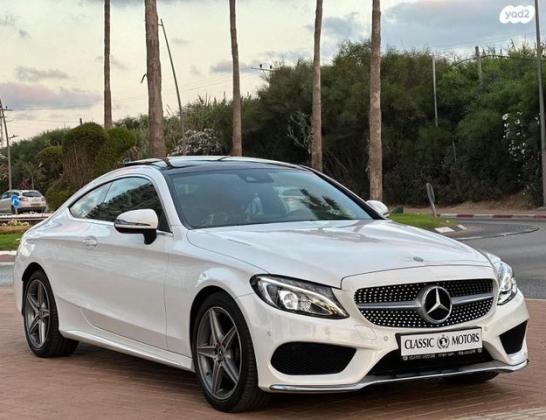 מרצדס C-Class קופה / קבריולט C300 AMG אוט' 2.0 (245 כ"ס) בנזין 2017 למכירה בראשון לציון