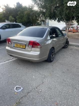 הונדה סיוויק (עד 2006) LS אוט' 1.6 (110 כ''ס) בנזין 2004 למכירה ברמלה