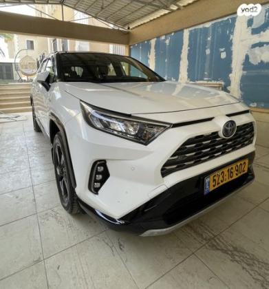 טויוטה RAV4 הייבריד E-xperience הייבריד 5 דל' אוט' 2.5 (178 כ''ס) בנזין 2021 למכירה בטירה