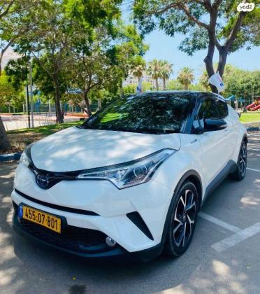 טויוטה C-HR Chic הייבריד אוט' 1.8 (98 כ"ס) בנזין 2018 למכירה באביחיל