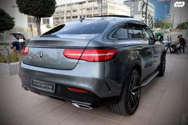 מרצדס GLE קופה 4X4 GLE350D Coupe AMG אוט' דיזל 3.0 (258 כ''ס) דיזל 2018 למכירה בהרצליה