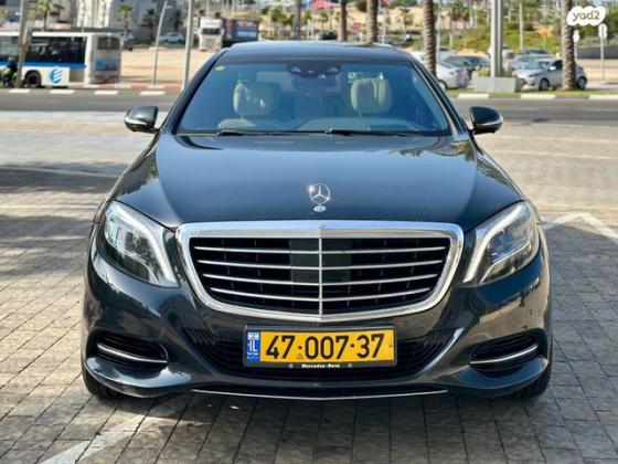 מרצדס S-Class S500 Long Vision אוט' 4.7 (455 כ''ס) בנזין 2016 למכירה באשדוד