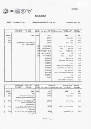 אאודי Q3 Design אוט' 2.0 (170 כ"ס) בנזין 2015 למכירה בהרצליה