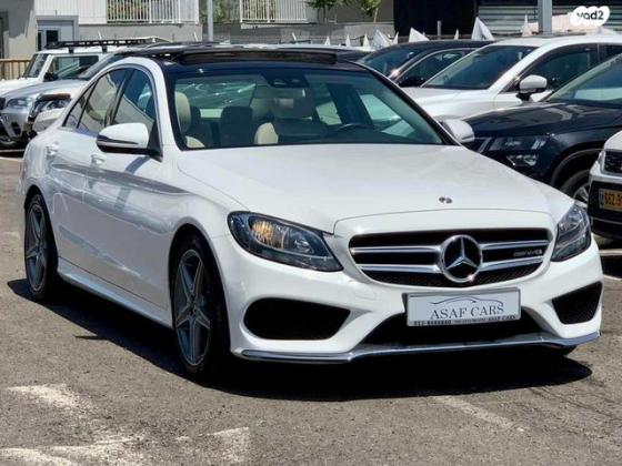 מרצדס C-Class C180 AMG אוט' 1.6 (156 כ"ס) בנזין 2018 למכירה בראשון לציון