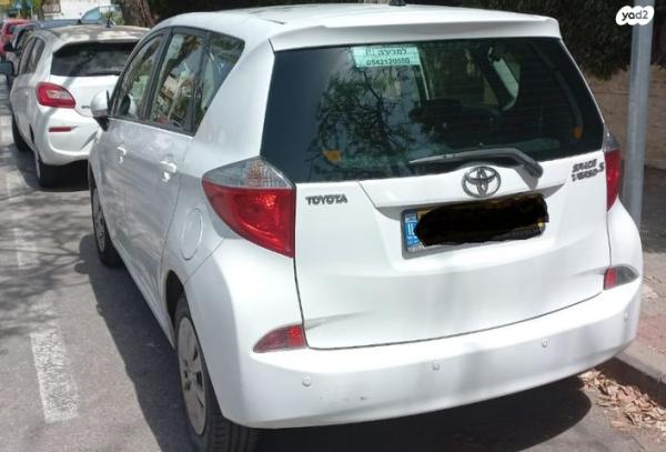 טויוטה ספייס ורסו Terra אוט' 1.3 (99 כ"ס) בנזין 2013 למכירה בראש העין