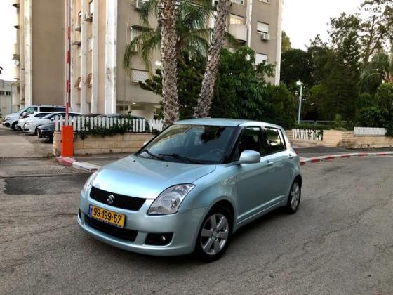 סוזוקי סוויפט GLX אוט' 1.5 (101 כ''ס) בנזין 2008 למכירה בחיפה