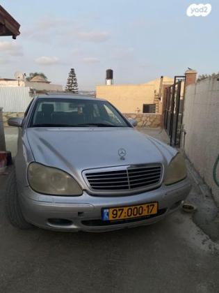 מרצדס S-Class S320 אוט' 3.2 (224 כ''ס) בנזין 2000 למכירה בבאקה אל ע'רביה