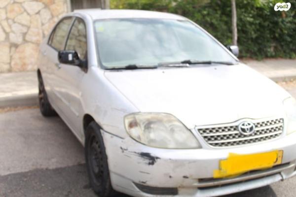 טויוטה קורולה GLI אוט' 1.6 (110 כ''ס) בנזין 2003 למכירה ברחלים