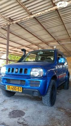 סוזוקי ג'ימני 4X4 JLX אוט' 1.3 (85 כ''ס) בנזין 2008 למכירה בכפר תבור