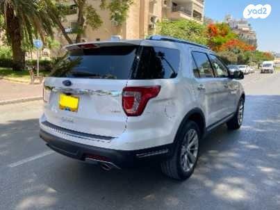 פורד אקספלורר 4X4 Limited Premium אוט' 7 מק' 3.5 (290 כ''ס) בנזין 2018 למכירה בחולון