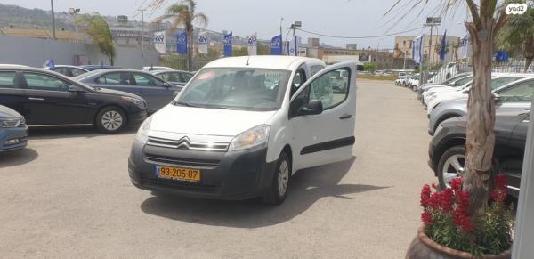 סיטרואן ברלינגו דור 2 (2008-2019) Comfort Plus ידני דיזל + 4 כ"א 1.6 (75 כ''ס) דיזל 2017 למכירה בחיפה