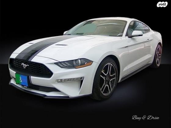 פורד מוסטנג Ecoboost קופה אוט' 2.3 (310 כ''ס) בנזין 2021 למכירה ב