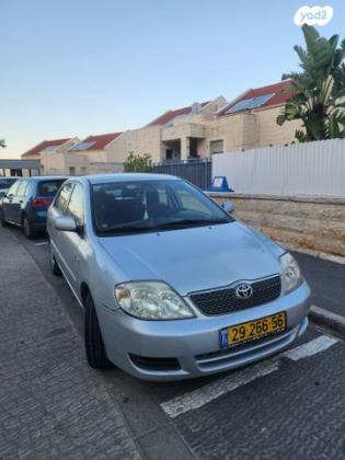 טויוטה קורולה GLI אוט' 1.6 (110 כ''ס) בנזין 2004 למכירה בירושלים