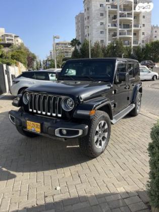 ג'יפ / Jeep רנגלר ארוך 4X4 Unlimited Sahara אוט' 5 דל' 2.0 (272 כ''ס) בנזין 2023 למכירה בפתח תקווה