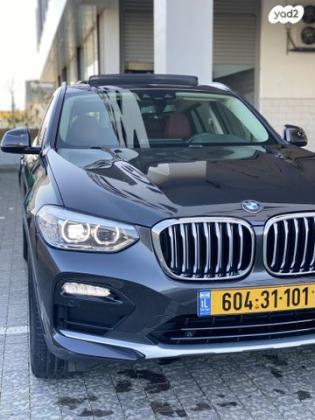 ב.מ.וו X4 4X4 XDRIVE30I X-Line אוט' 2.0 (252 כ''ס) בנזין 2019 למכירה בתל אביב יפו