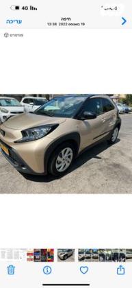 טויוטה אייגו קרוס (AYGO X) Pulse הצ'בק 4X2 אוט' 1.0 (72 כ"ס) בנזין 2022 למכירה בקרית מוצקין