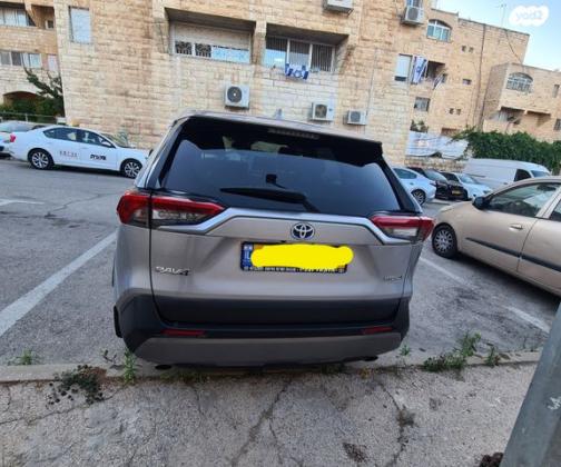 טויוטה RAV4 הייבריד E-xperience הייבריד 5 דל' אוט' 2.5 (178 כ''ס) בנזין 2019 למכירה בירושלים