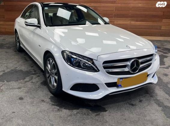 מרצדס C-Class C350E Luxury Line הייבריד אוט' 2.0 (211 כ"ס) היברידי חשמל / בנזין 2017 למכירה בראשון לציון