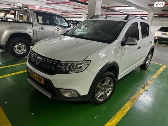 דאצ'יה סנדרו Stepway Laureate ידני טורבו דיזל 1.5 (95 כ''ס) דיזל 2019 למכירה באשקלון