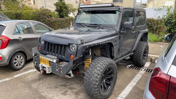 ג'יפ / Jeep רנגלר קצר 4X4 Sport אוט' 3.8 (196 כ''ס) בנזין 2009 למכירה בחיפה