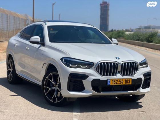 ב.מ.וו X6 4X4 XDRIVE 30D M-Sport אוט' דיזל 3.0 (286 כ''ס) דיזל 2022 למכירה בהרצליה