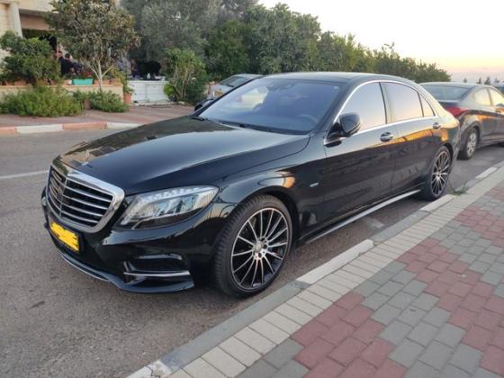 מרצדס S-Class S500E Plug In הייבריד אוט' 3.0 (442 כ"ס) היברידי חשמל / בנזין 2016 למכירה בסח'נין