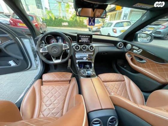 מרצדס C-Class C63S AMG אוט' 4.0 (510 כ"ס) בנזין 2018 למכירה בראשון לציון