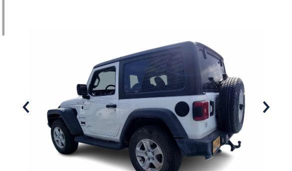 ג'יפ / Jeep רנגלר קצר 4X4 2D Sport S אוט' 2.0 (272 כ''ס) בנזין 2022 למכירה בתל אביב יפו