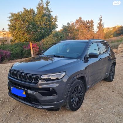 ג'יפ / Jeep קומפאס S-Model אוט' 1.3 (150 כ"ס) בנזין 2022 למכירה בפתח תקווה