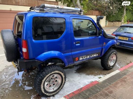 סוזוקי ג'ימני 4X4 JLX אוט' 1.3 (85 כ''ס) בנזין 2006 למכירה בתל אביב יפו