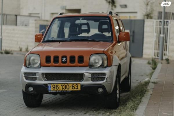 סוזוקי ג'ימני 4X4 JLX-L אוט' 1.3 (85 כ''ס) בנזין 2008 למכירה בבית שמש