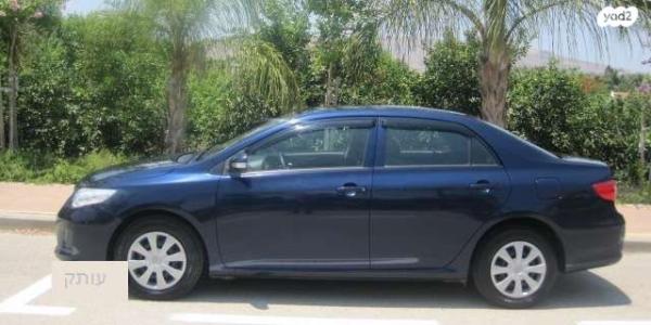 טויוטה קורולה Sun Plus 4 אוט' 1.6 (124 כ''ס) בנזין 2012 למכירה בירושלים