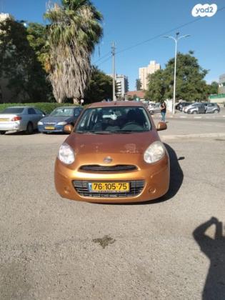 ניסאן מיקרה Visia ידני 1.2 (80 כ''ס) בנזין 2011 למכירה בבאר שבע