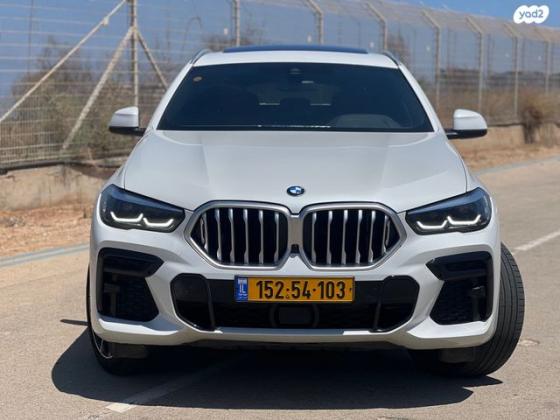 ב.מ.וו X6 4X4 XDRIVE 30D M-Sport אוט' דיזל 3.0 (286 כ''ס) דיזל 2022 למכירה בהרצליה