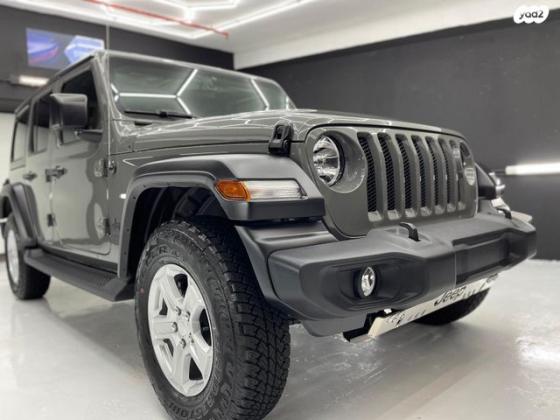 ג'יפ / Jeep רנגלר ארוך 4X4 Sport S אוט' 2.0 (272 כ''ס) ק'-2 בנזין 2022 למכירה בהוד השרון