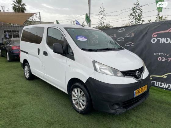 ניסאן NV200 Combi ידני דיזל 5 מק' 1.5 (90 כ''ס) דיזל 2019 למכירה בחולון