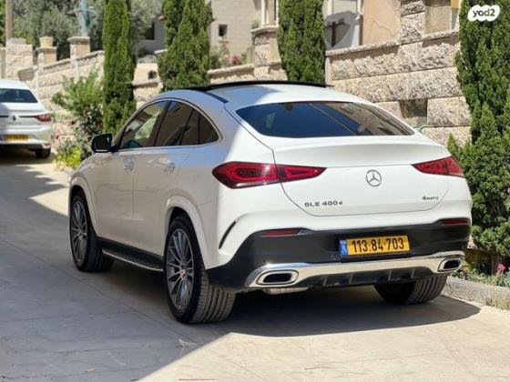 מרצדס GLE קופה 400D 4M Coupe AMG Plus אוט' דיזל 2.9 (330 כ''ס) ק1 דיזל 2022 למכירה בריינה