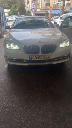 ב.מ.וו סדרה 7 740I Exclusive אוט' 3.0 (320 כ''ס) בנזין 2015 למכירה בתל אביב יפו