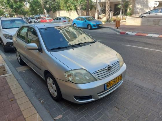 טויוטה קורולה Sun אוט' 1.6 (110 כ''ס) בנזין 2007 למכירה בנס ציונה