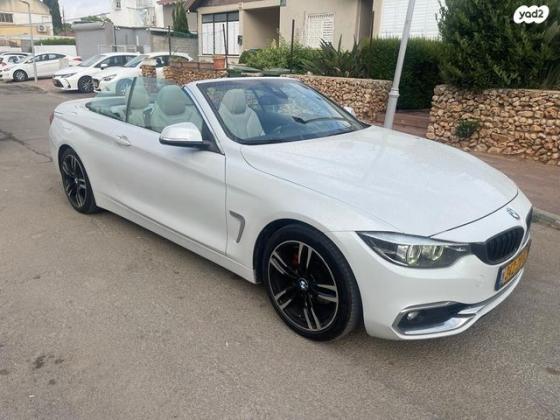 ב.מ.וו סדרה 4 420I Luxury קבריולט אוט' 2.0 (184 כ"ס) בנזין 2019 למכירה בכפר סבא